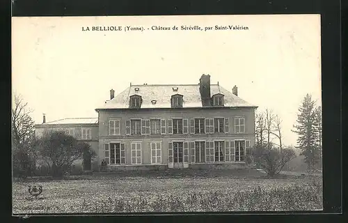 AK La Belliole, Chateau de Sereville, par Saint-Valerien