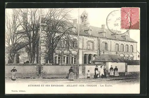 AK Aillant-sur-Tholon, Les Ècoles