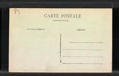 AK Égriselles-le-Bocage, Brouilleraie, Etang de la