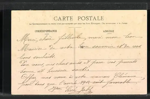 AK Champvallon, Eglise, La Grande Rue