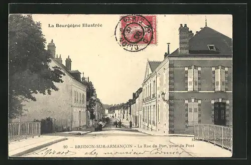 AK Brienon-sur-Armancon, La Bourgogne Illustrée