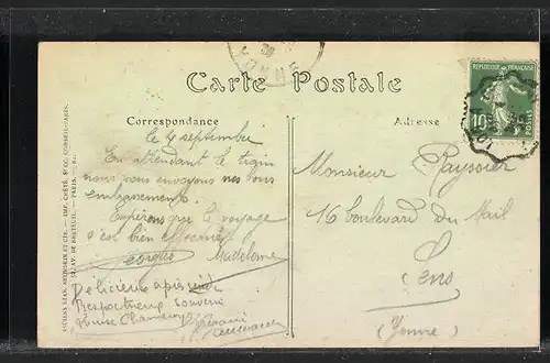 AK Avallon, Rond Point des Capucins, Avenue de la Gare