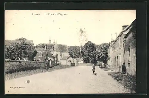 AK Percey, La Place de l'Eglise