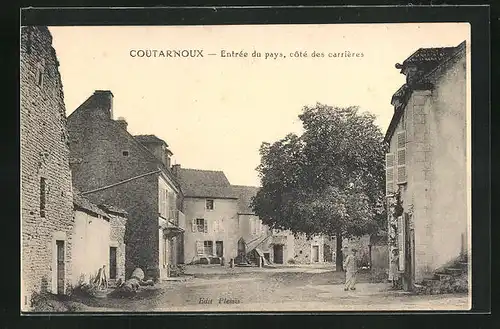 AK Coutarnoux, Entree du pays, cote des carrieres