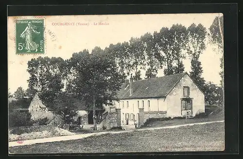 AK Courgenay, Le Moulin, Mühle