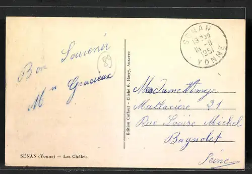 AK Senan, Les Châlets, Strassenpartie