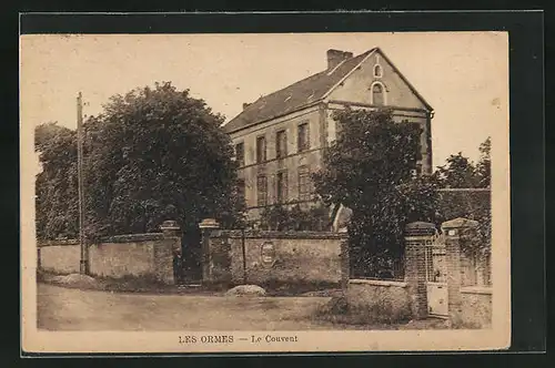 AK Les Ormes, Le Couvent, Gebäudeansicht