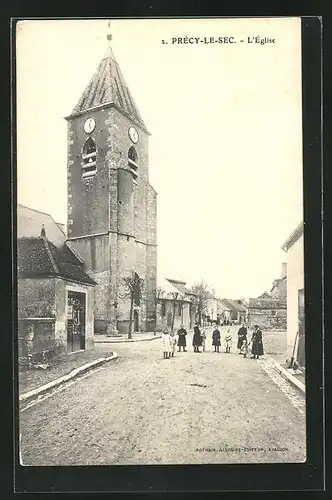 AK Précy-le-Sec, L`Église