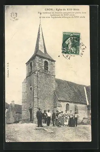 AK Gron, Église du XIIIe siècle