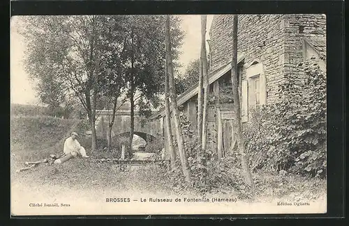 AK Brosses, Le Ruisseau de Fontenille (Hameau)