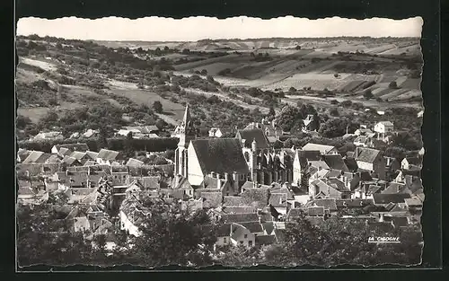 AK Saint-Julien-du-Sault, Vue Panoramique