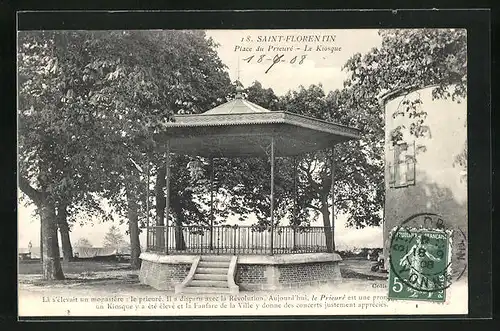 AK Saint-Florentin, Place du Prieuré