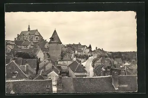 AK Saint-Florentin, Vue panoramique