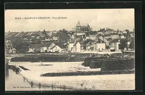 AK Saint-Florentin, Vue générale