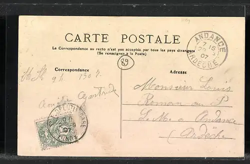 AK Saint-Florentin, Vue générale