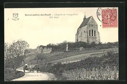 AK Saint-Julien-du-Sault, Chapelle de Vauxguillain XIIe siècle