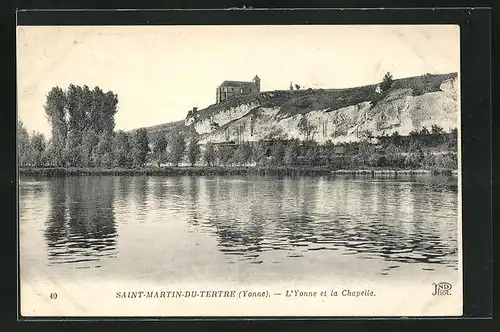 AK Saint-Martin-du-Tertre, L`Yonne et la Chapelle