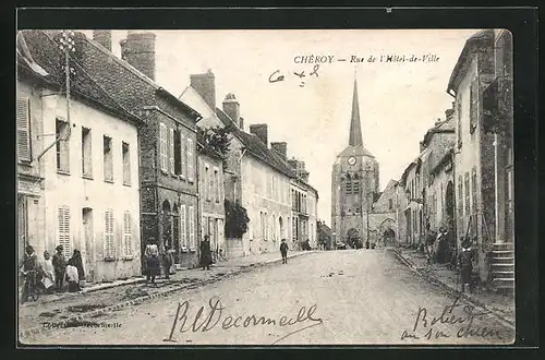 AK Chéroy, Rue de l'Hotel de Ville