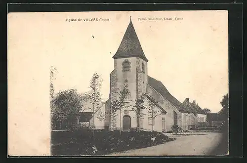 AK Volgré, Rue et l'Eglise