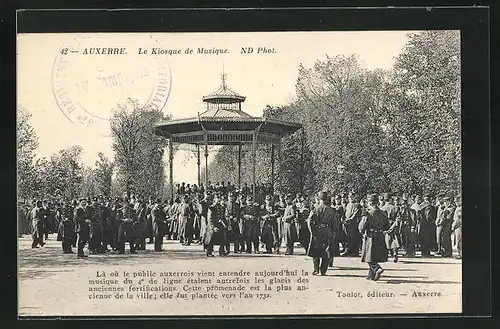 AK Auxerre, Le Kiosque de Musique