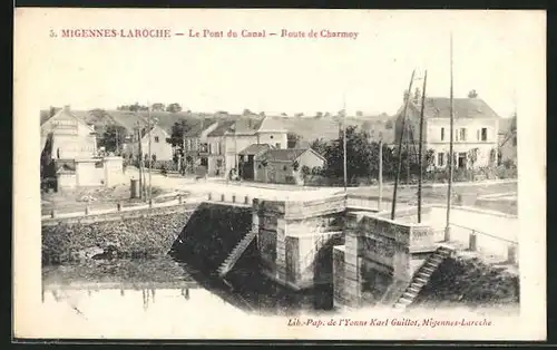 AK Migennes-Laroche, Le Pont du Canal, Route de Charmony