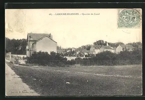 AK Laroche-Migennes, Quartier du Canal