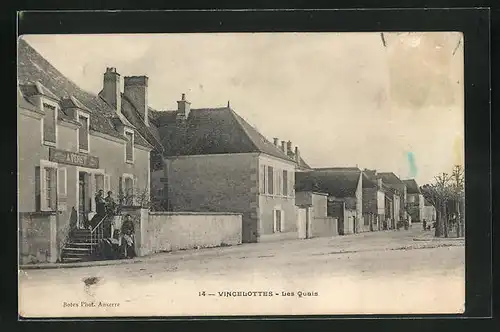 AK Vincelottes, Rue et les Quais