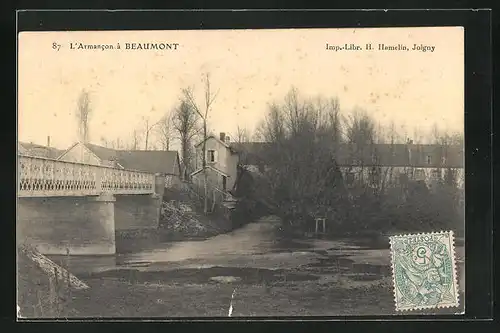 AK Beaumont, Vue sur l`Armancon