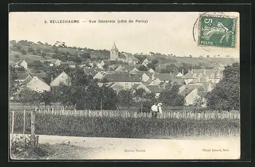 AK Bellechaume, Vue générale (côté de Paroy)