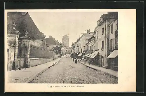 AK Tonnerre, Rue de l`Hôpital