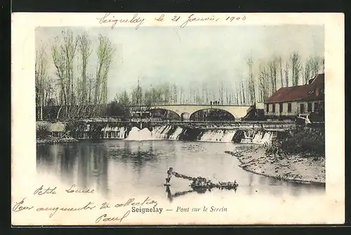 AK Seignelay, Pont sur le Serein