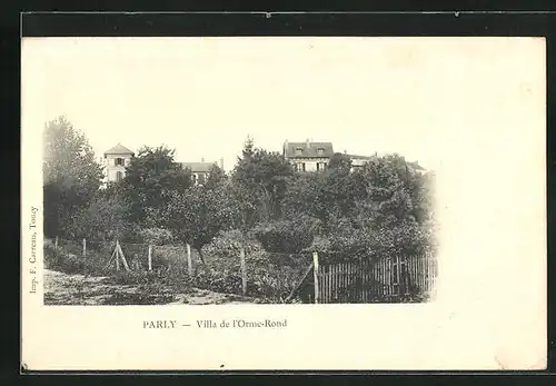AK Parly, Villa de l`Orme-Rond