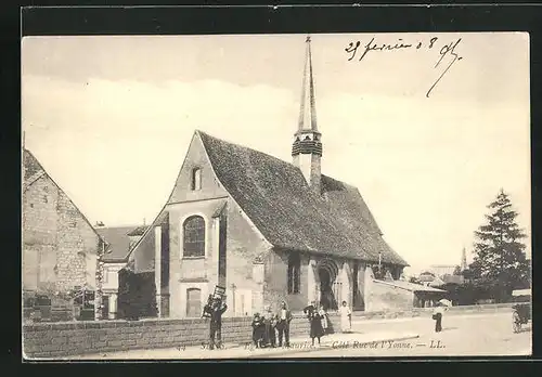 AK Sens, Eglise St-Maurice, Côté Rue de l`Yonne