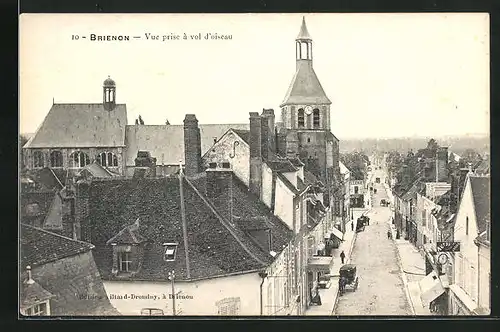 AK Brienon, Vue prise à vol d'oiseau