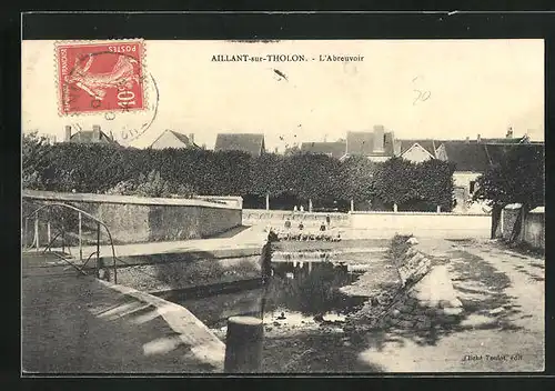 AK Aillant-sur-Tholon, l'Abreuvoir