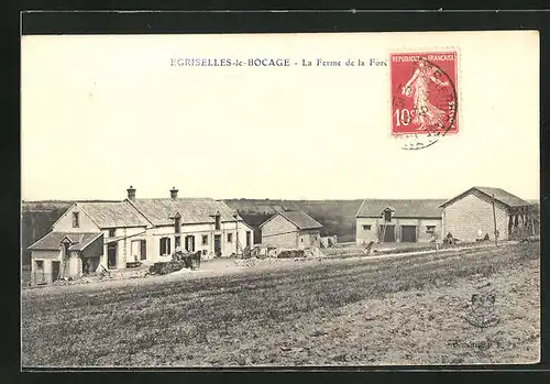 AK Égriselles-le-Bocage, la Ferme