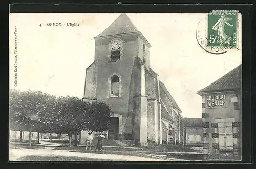 AK Ormoy, L`Eglise, Kirche