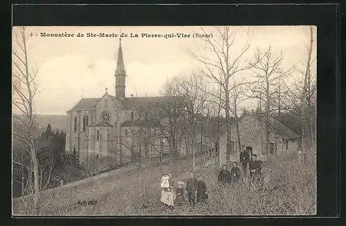 AK La Pierre-qui-Vire, Monastère de Ste-Marie