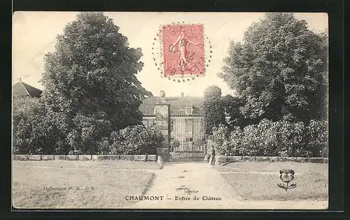 AK Chaumont, Entrée du Chateau