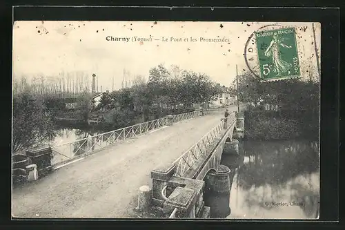AK Charny, le Pont et les Promenades