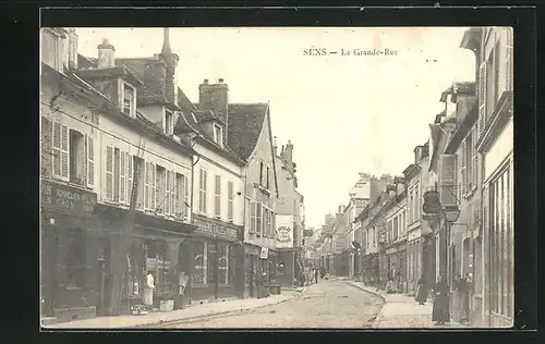 AK Sens, la Grande-Rue