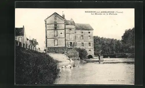 AK Brienon-sur-Armancon, le Moulin et le Pertuis