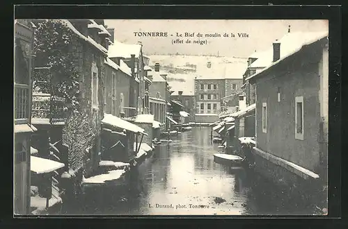 AK Tonnerre, le Bief du moulin de la Ville