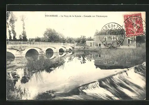 AK Tonnerre, Le Pont de la Scierie, Cascade sur l`Armancon