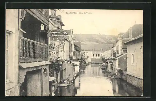 AK Tonnerre, Maisons en Rue de Venise