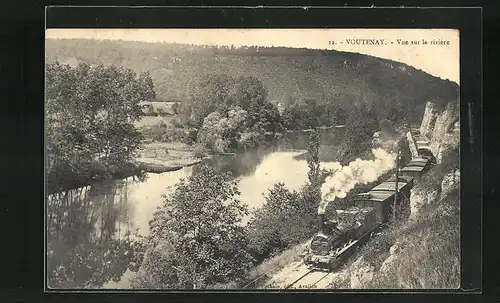 AK Voutenay, Vue sur la rivière