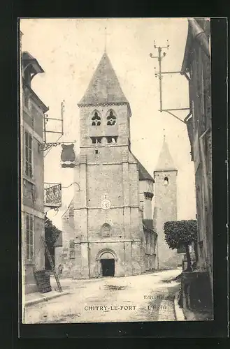 AK Chitry-le-Fort, L`Église