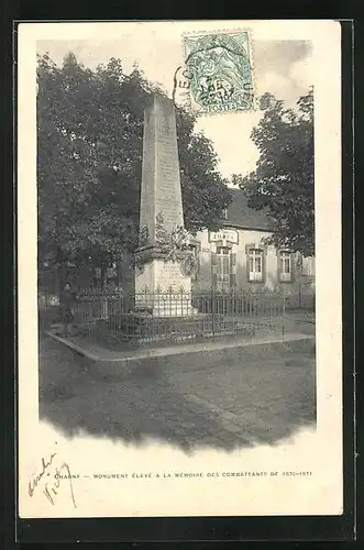 AK Charny, Monument eleve a la Memoire des Combattants
