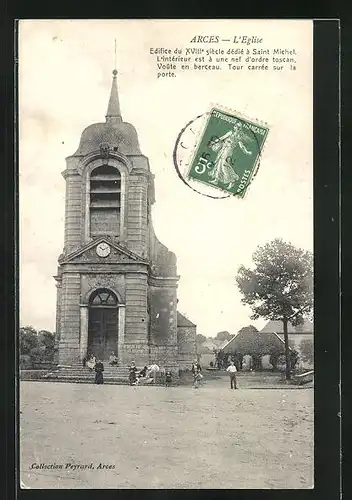 AK Arces, Place et l'Eglise