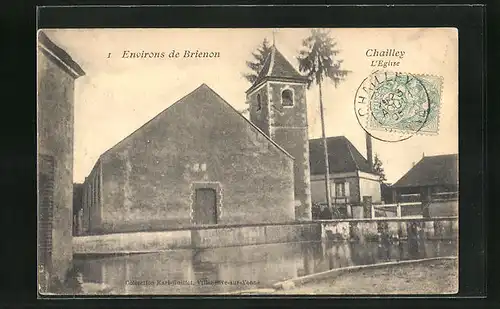 AK Chailley, Vue sur l`Eglise